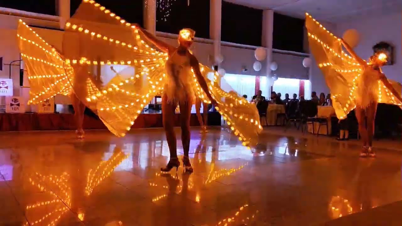 LED Wings Show/Medley in Gold