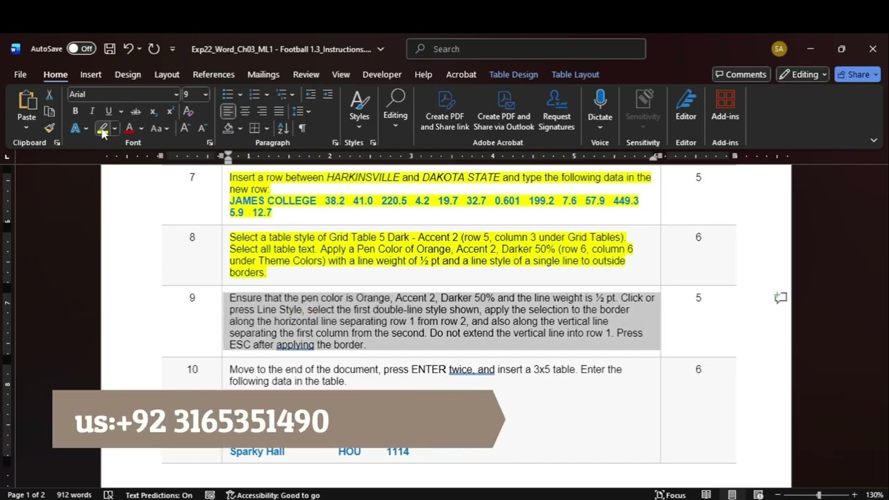 Exp22_Word_Ch03_ML1_Football | Exp22 Word Ch03 ML1 Football | Word Ch03 Mid Level 1 Football