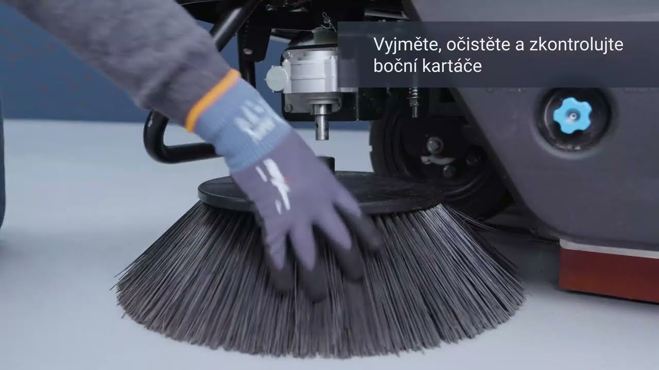 Nilfisk SW3000 – Spuštění, provoz a údržba zametacího stroje | HydroClean.cz
