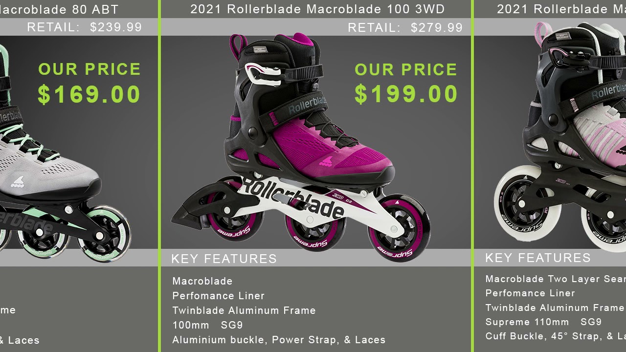 2021 Rollerblade Women's Inline Skate Buying Guide by InlineSkatesDotCom