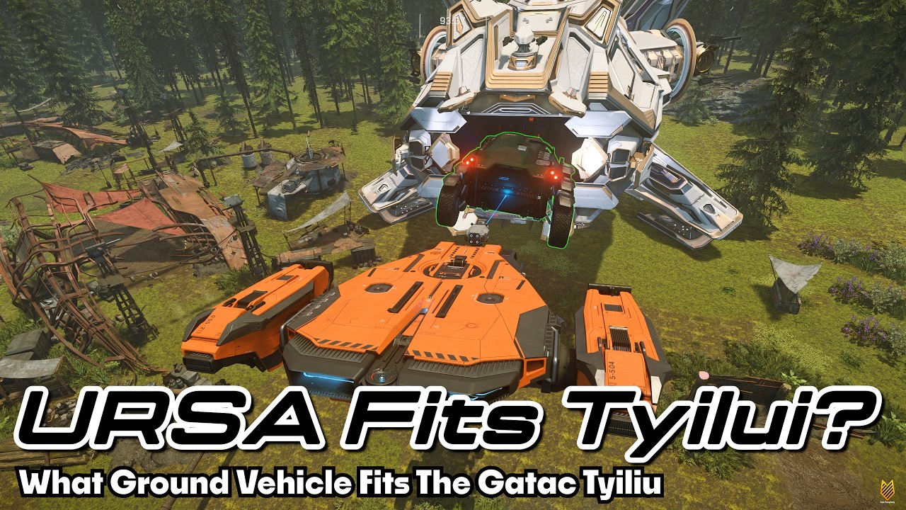 Will URSA Fit The Tyilui & What Ground Vehicles Fit The Gatac Tyilui | Star Citizen Science & Fun 4k