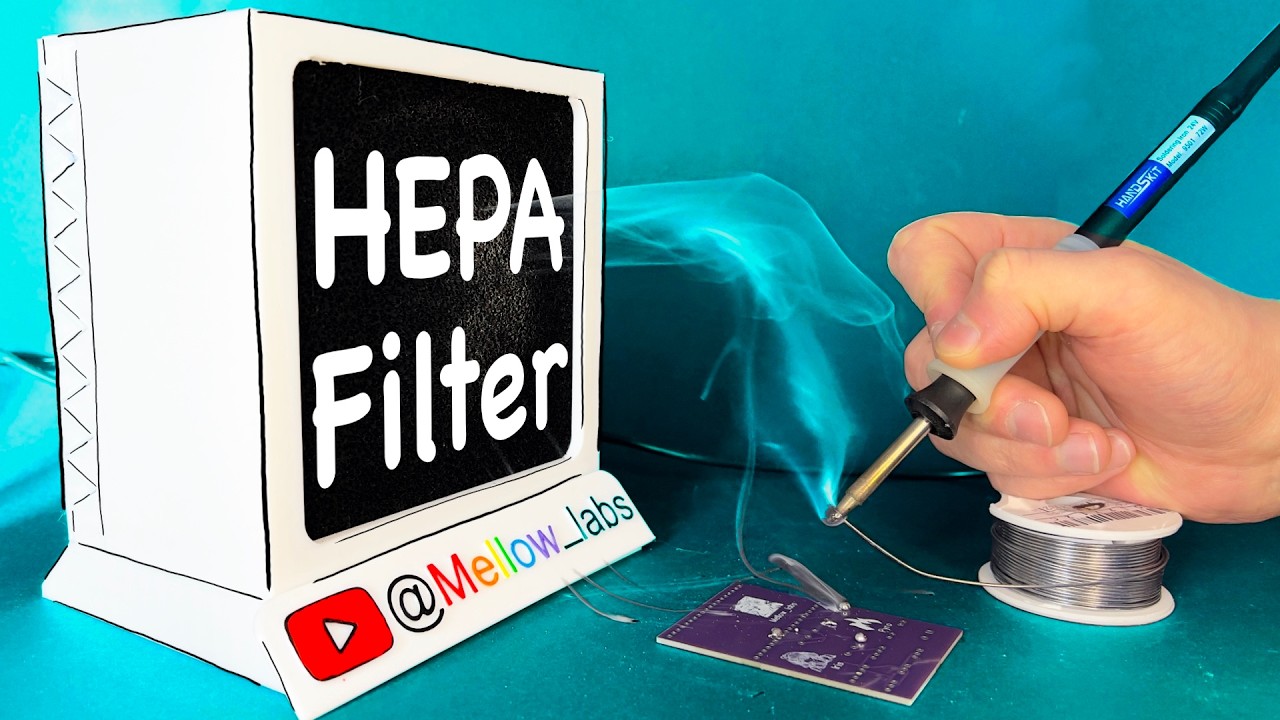 DIY Fume extractor with HEPA & Carbon filter