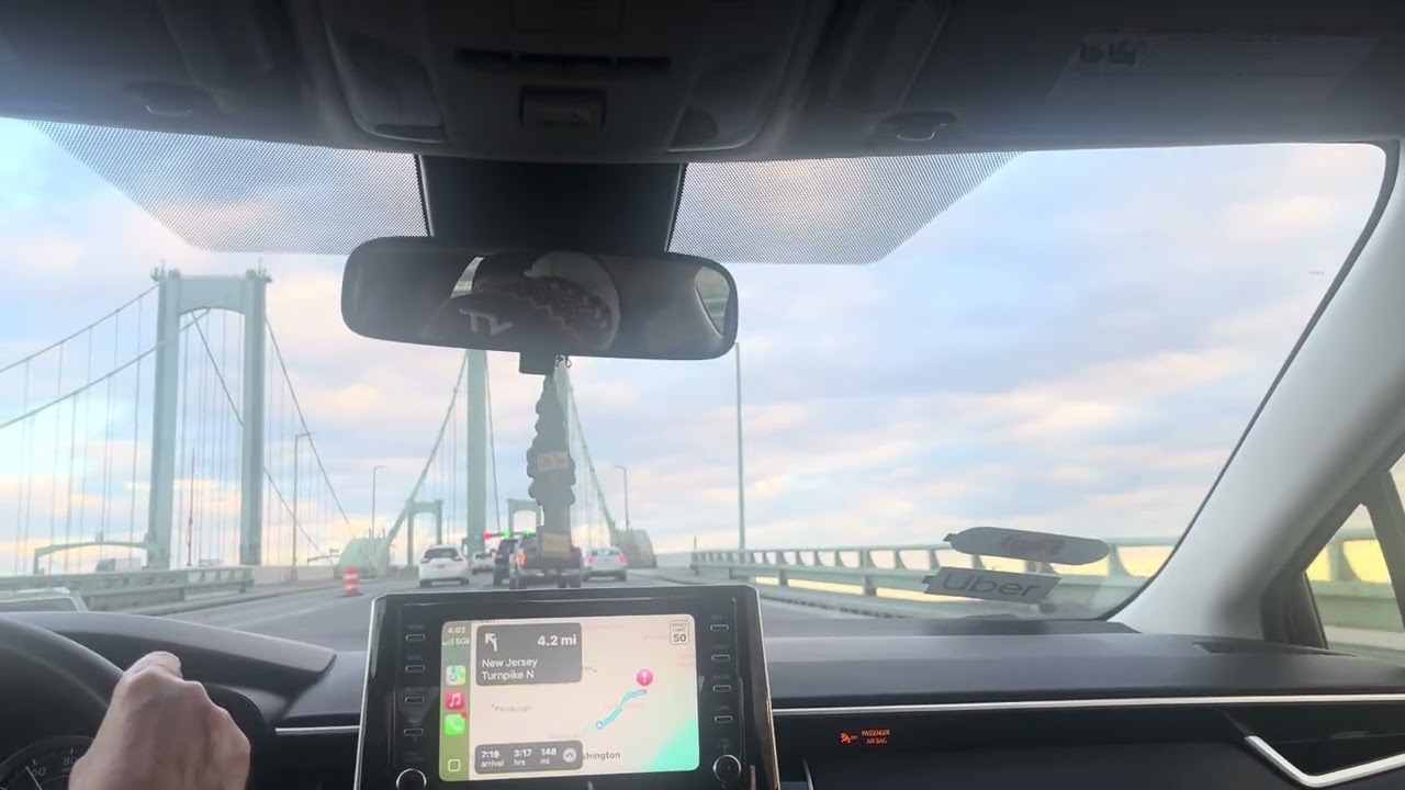 Delaware Memorial Bridge Northbound January 2026