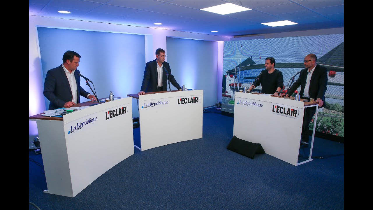 Municipales 2020 à Lons : Nicolas Patriarche et Eric Bourdet face à face pour le débat du 1er tour