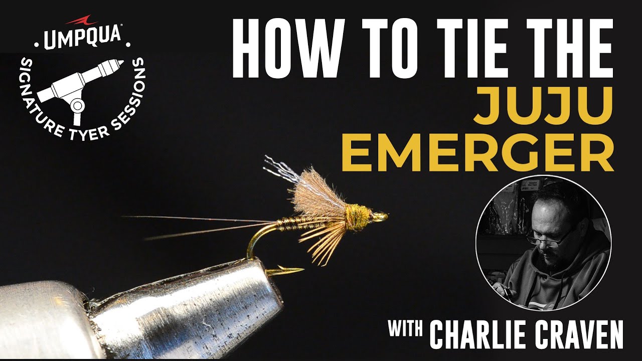 How to tie the Juju Emerger with Umpqua Signature tyer Charlie Craven