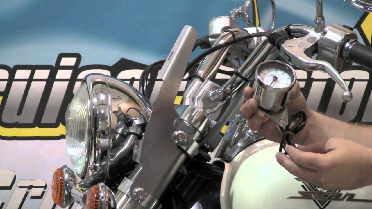 WWGe46 Motorcycle Tachometers HD Video