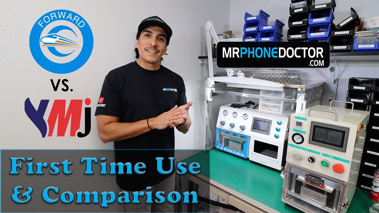 Forward RMB-3+ vs YMJ Portable OCA Laminator & Autoclave - First Time use & Comparison