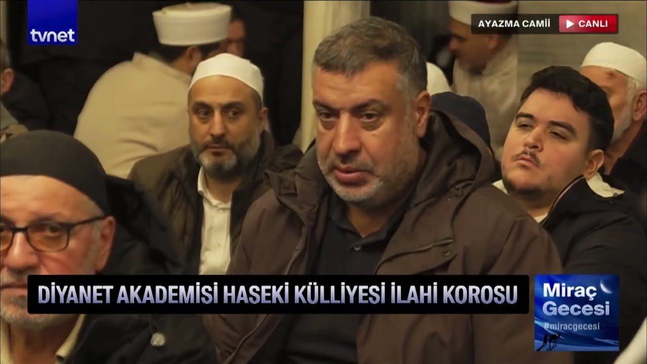 Firkatin Nâriyle Yandım Yâ Resûlallah Meded - Hüzzam İlahi / TVNET Miraç Gecesi Özel Yayını