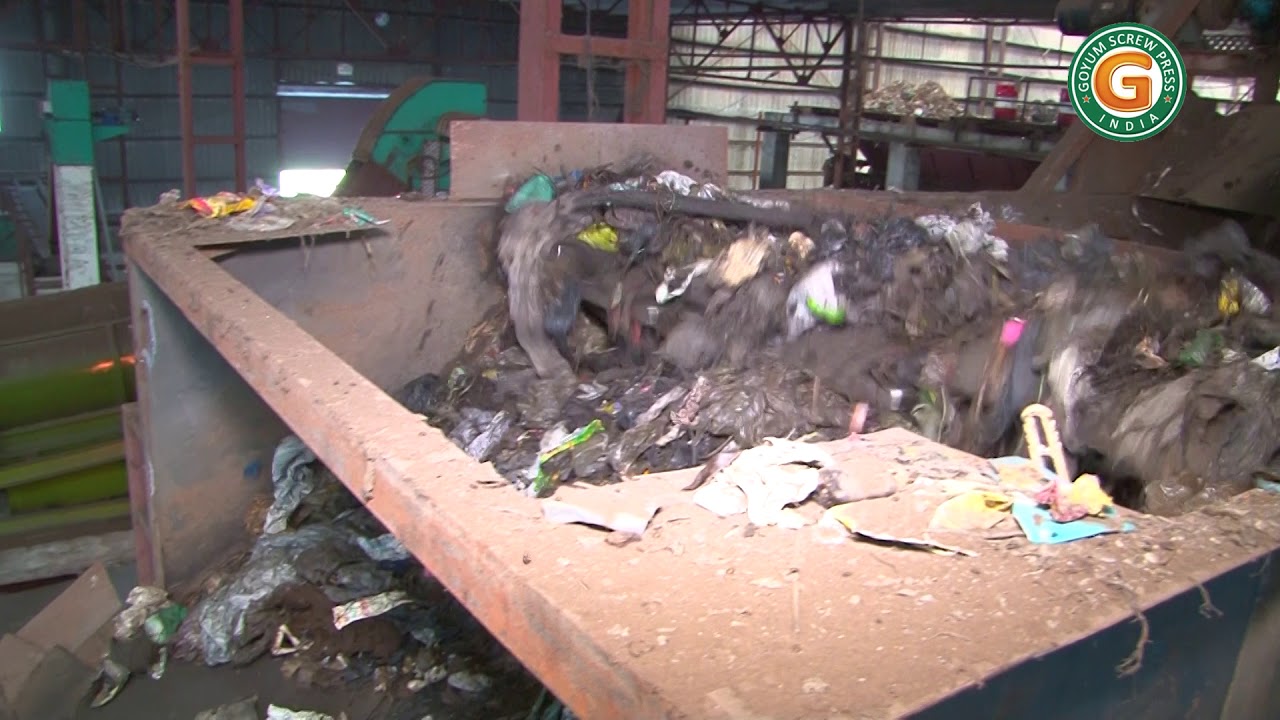 10 Tonnes Per Hour MSW/RDF Shredder Plant Installed in India