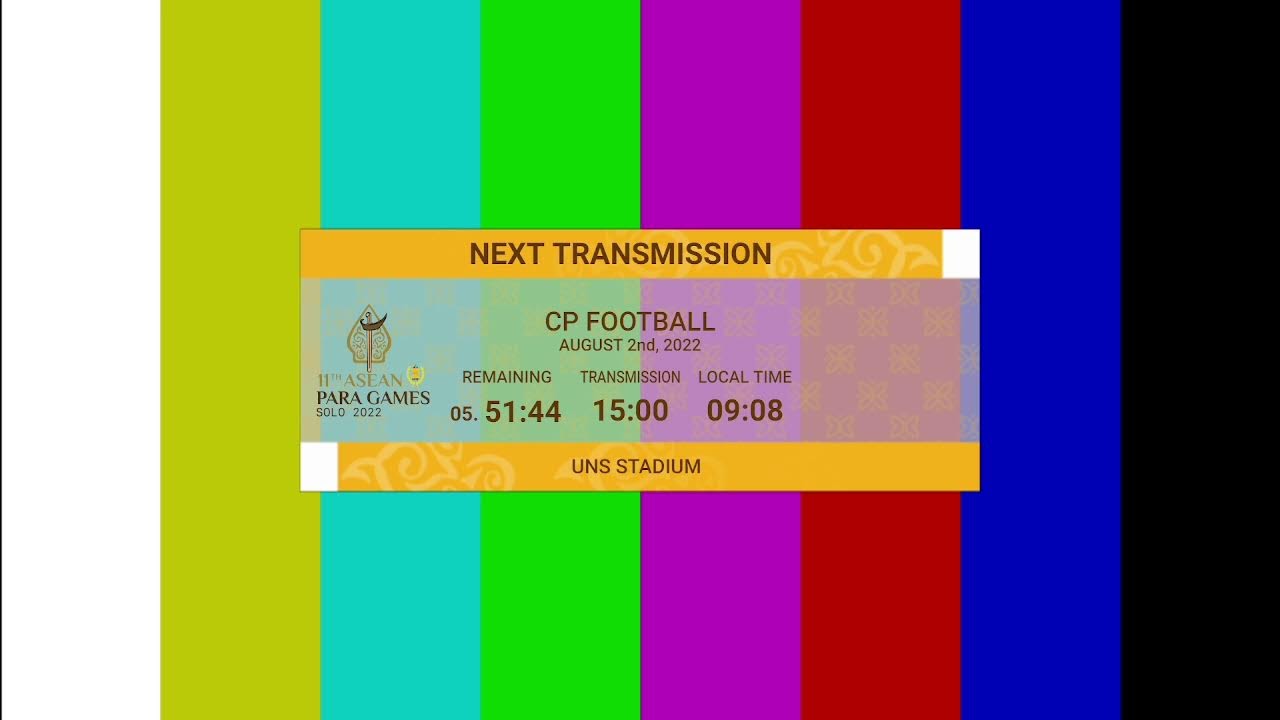 11th ASEAN Para Games in Solo Indonesia, Day 4 (AM) - CP Football