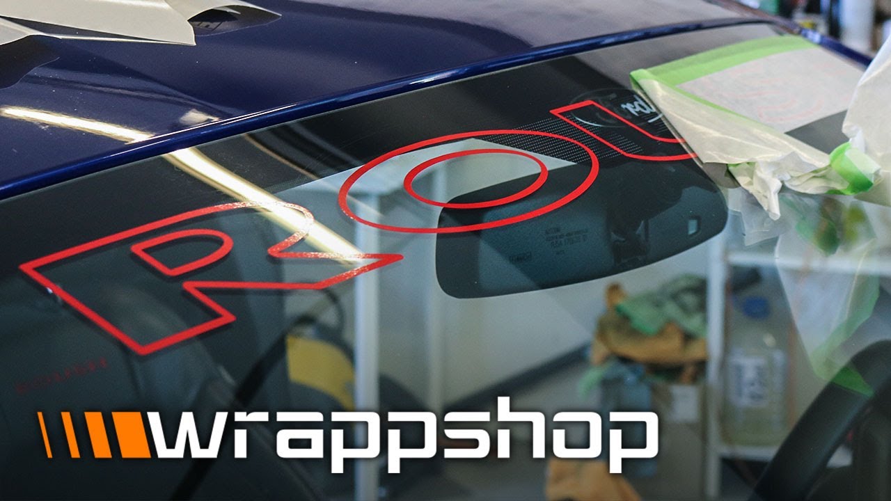 Ford Mustang Roush Hood&Side Stripes Wrapping! 💥 | wrappshop.eu