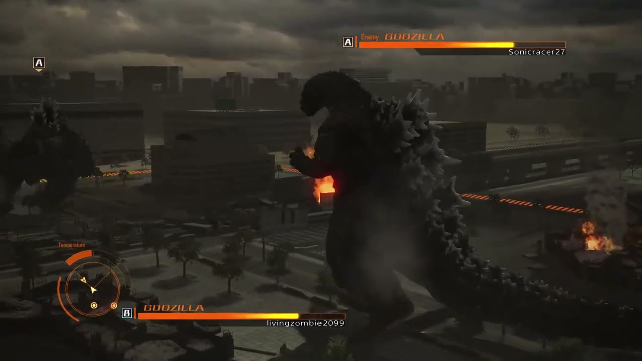 Godzilla VS Godzilla (Godzilla PS4 - VS. mode)