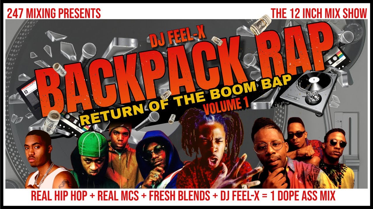 Dj Feel X - The 12 Inch Mix Show Vol 1, Classic Hip Hop the (Golden Era)