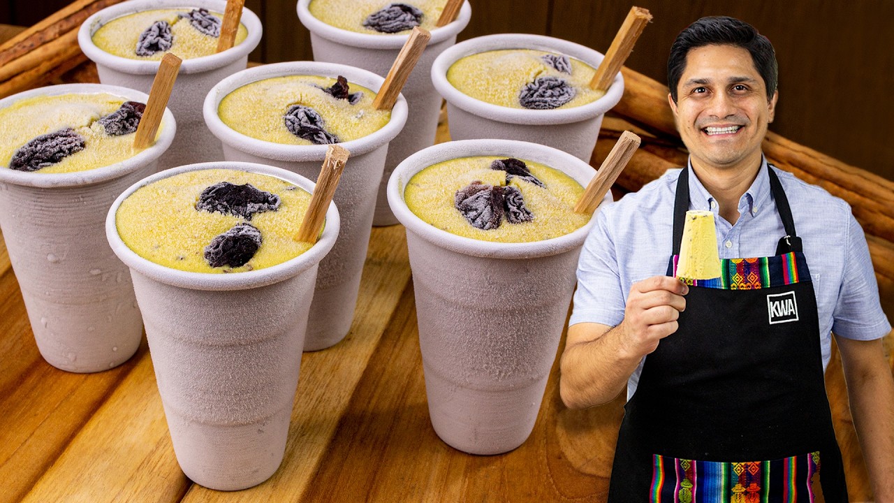 Helado de Ron Pasas SÚPER CREMOSO | KWA