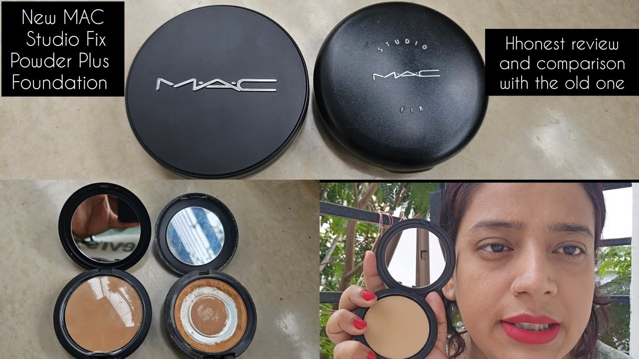 NEW MAC STUDIO FIX POWDER PLUS FOUNDATION 24-HOUR OIL CONTROL REVIEW and comparison with old formula