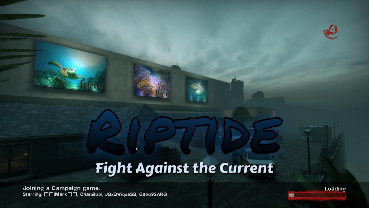 Left 4 Dead 2 Campaign | Riptide + Difficulty: Advanced (Hard) - 25 mins
