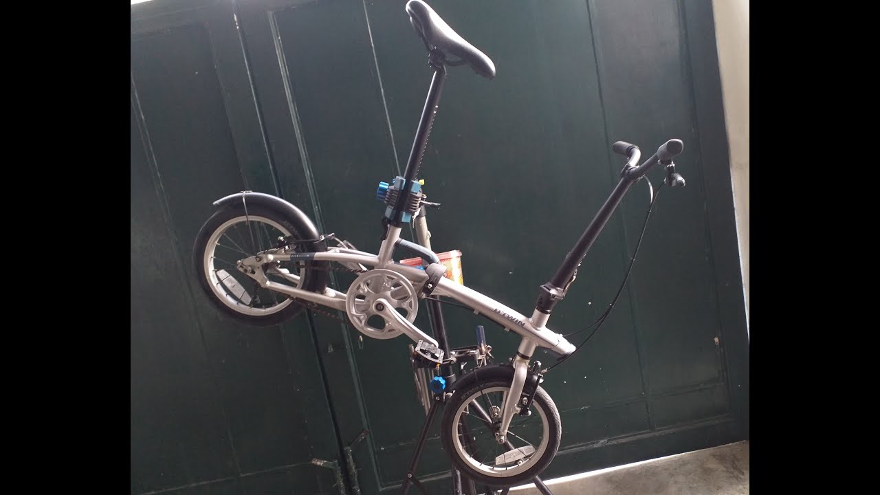 Decathlon Btwin Tilt xs500 size 14 folding bike-(just showed to the buyer before I place delivery)