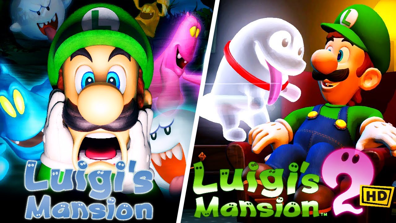 Luigi's Mansion Remastered - Full Game Series | 100% Walkthrough No Damage Gameplay