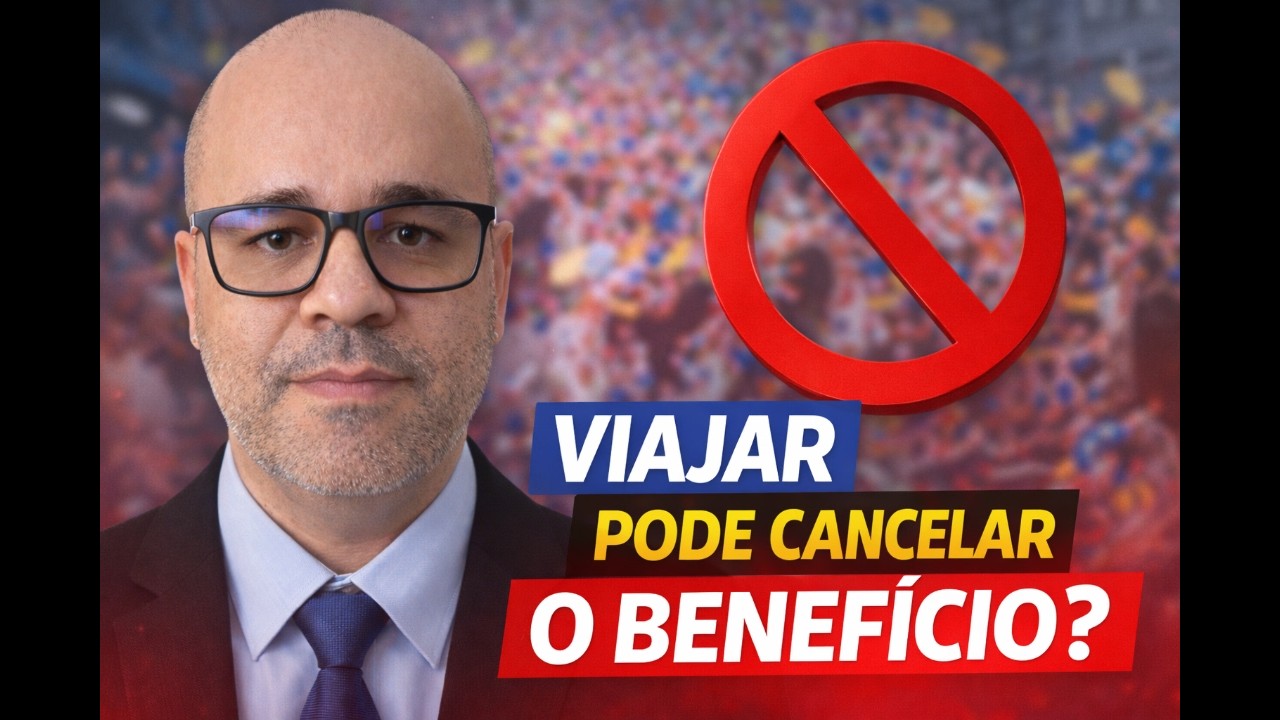 Viajar no carnaval pode cancelar seu auxílio-doença? #inss