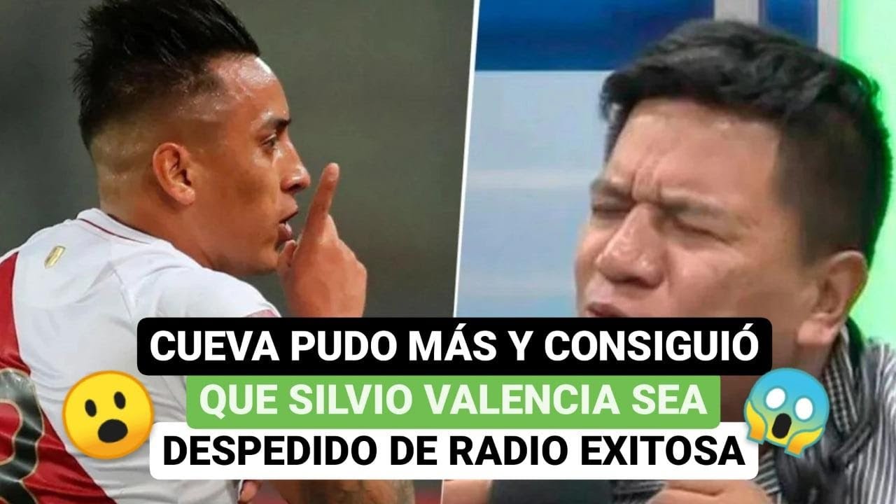 🚨 Cueva pudo m&aacute;s y consigui&oacute; que Silvio Valencia 😬 sea despedido de Radio Exitosa 📻😡
