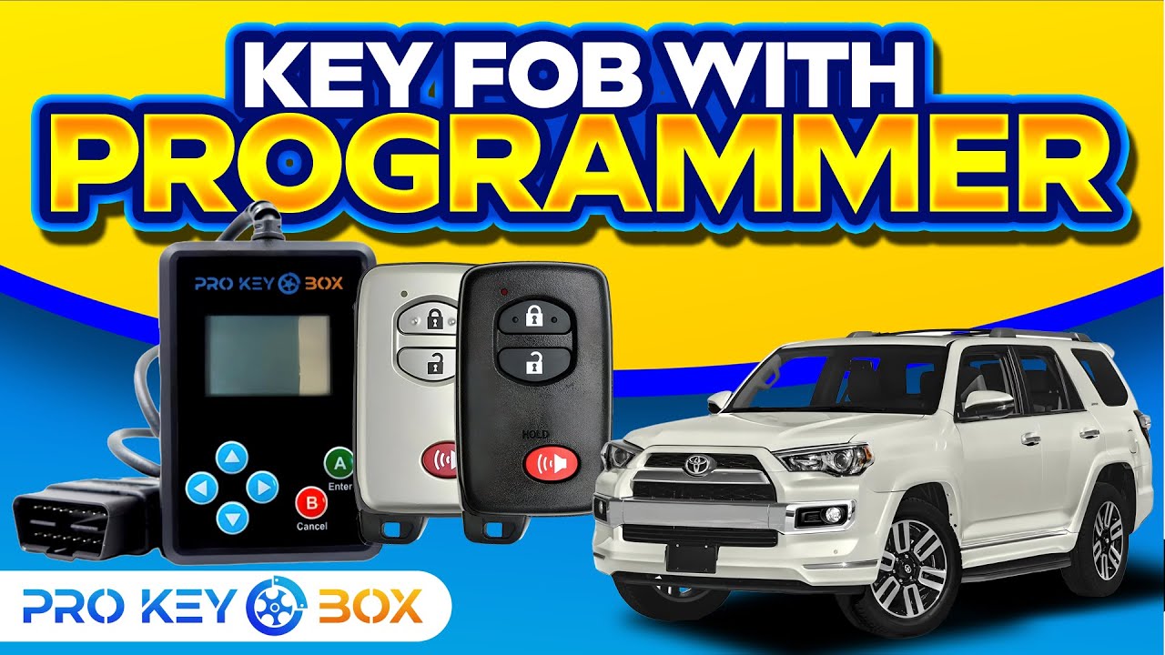 How To Easily Program Your 2010-2018 Toyota 4Runner Key Fob: Step-by-Step Guide DIY | ProKeyBox.com