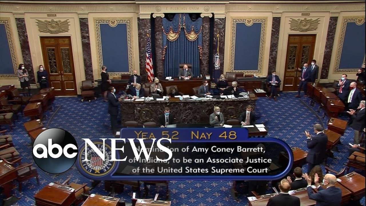 Senate approves Amy Coney Barrett's nomination to Supreme Court