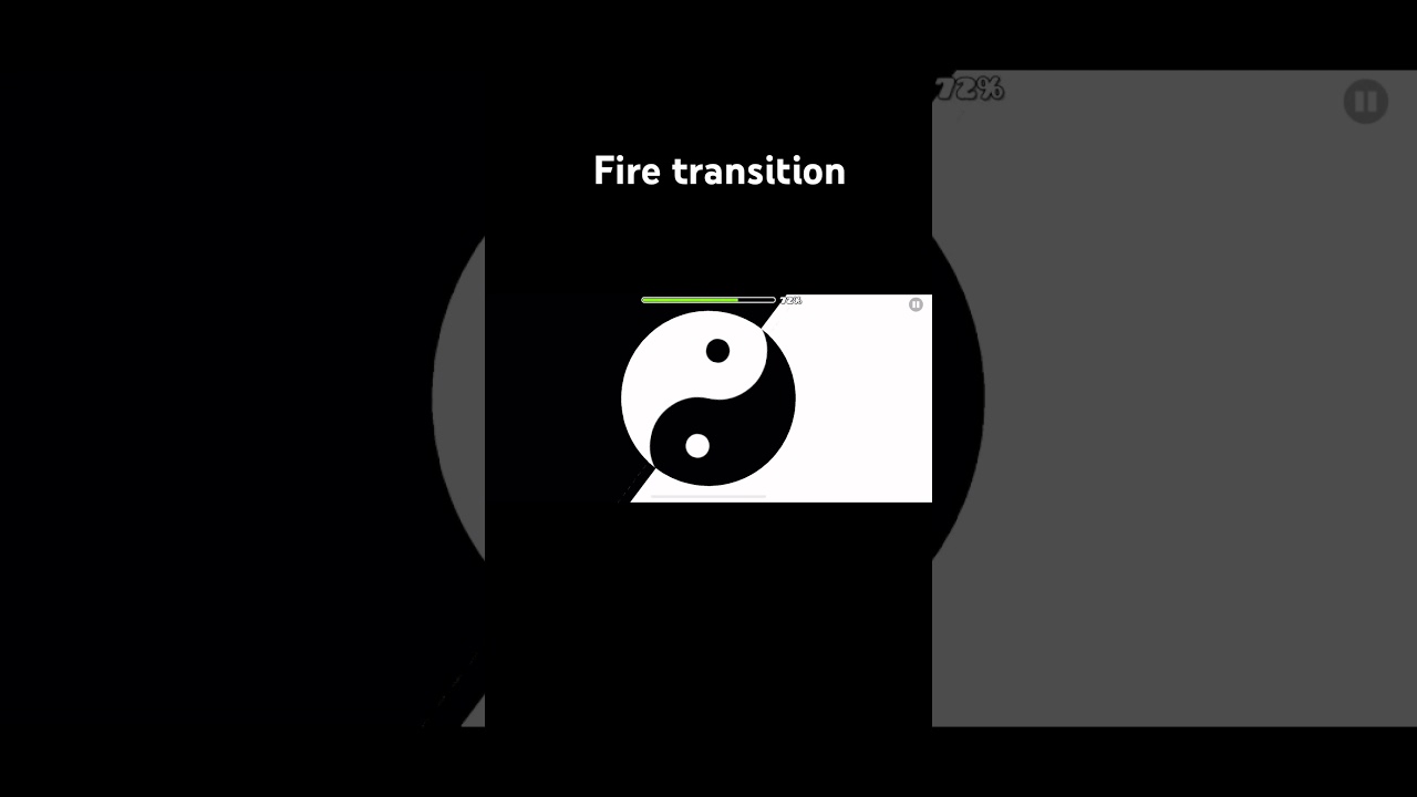 Fire transition #gd #geometrydash #lvl #level #transition #fire #firetransition