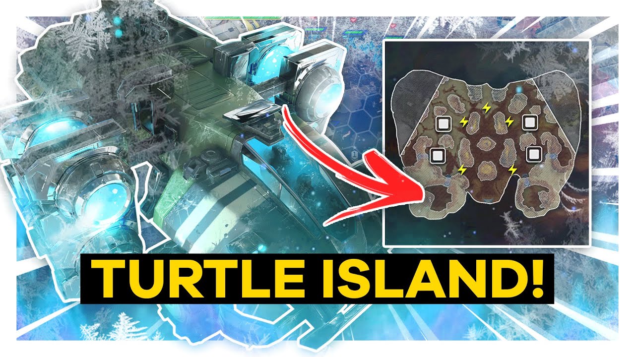 SUPER TURTLE island in Halo Wars 2! 💪