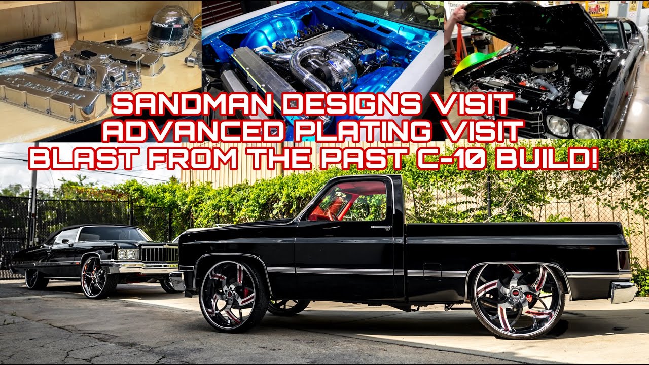 Wades World, эпизод 4: Sandman Designs C10, экскурсия по цеху гальванического покрытия, Maple Mot...