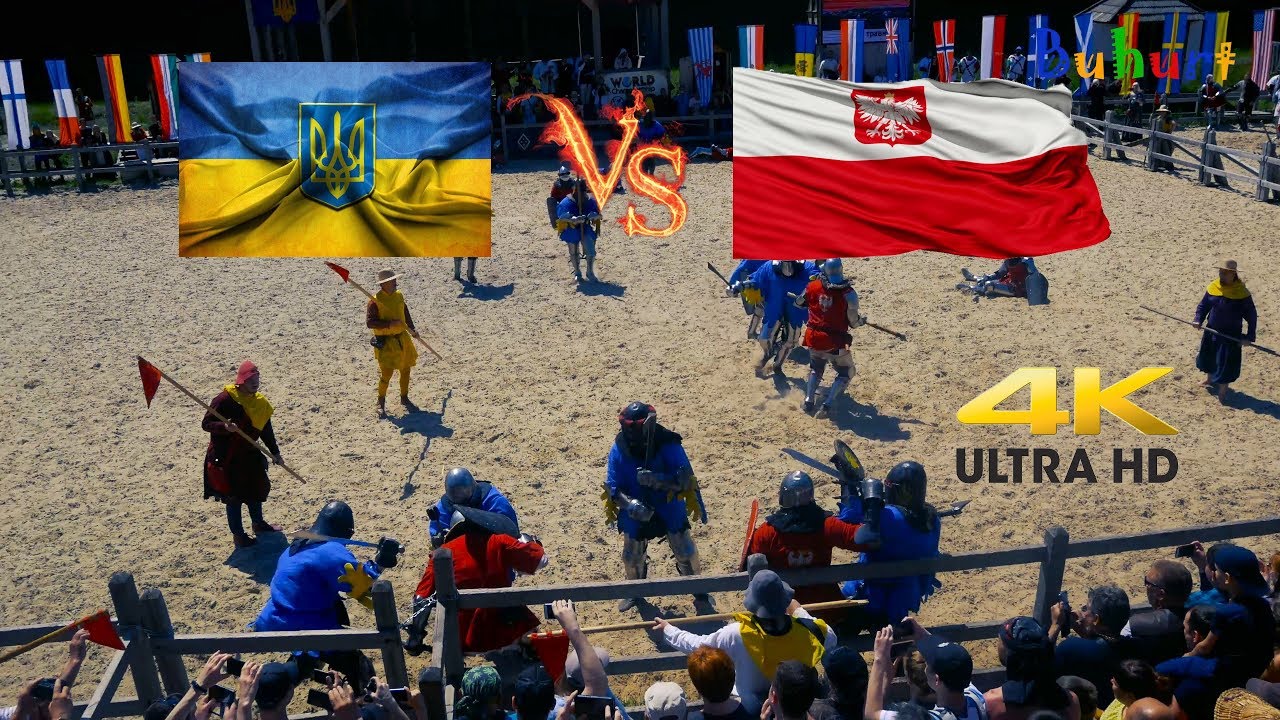 10 x 10 - Buhurt - Medieval Combat - Ukraine vs Poland [Final]