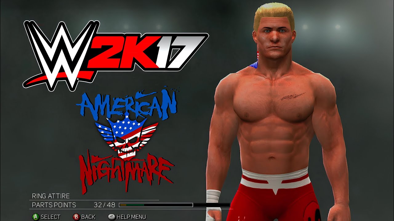 WWE 2K17: Коди Роудс Caw Formula 2025 (Xbox 360/PS3)