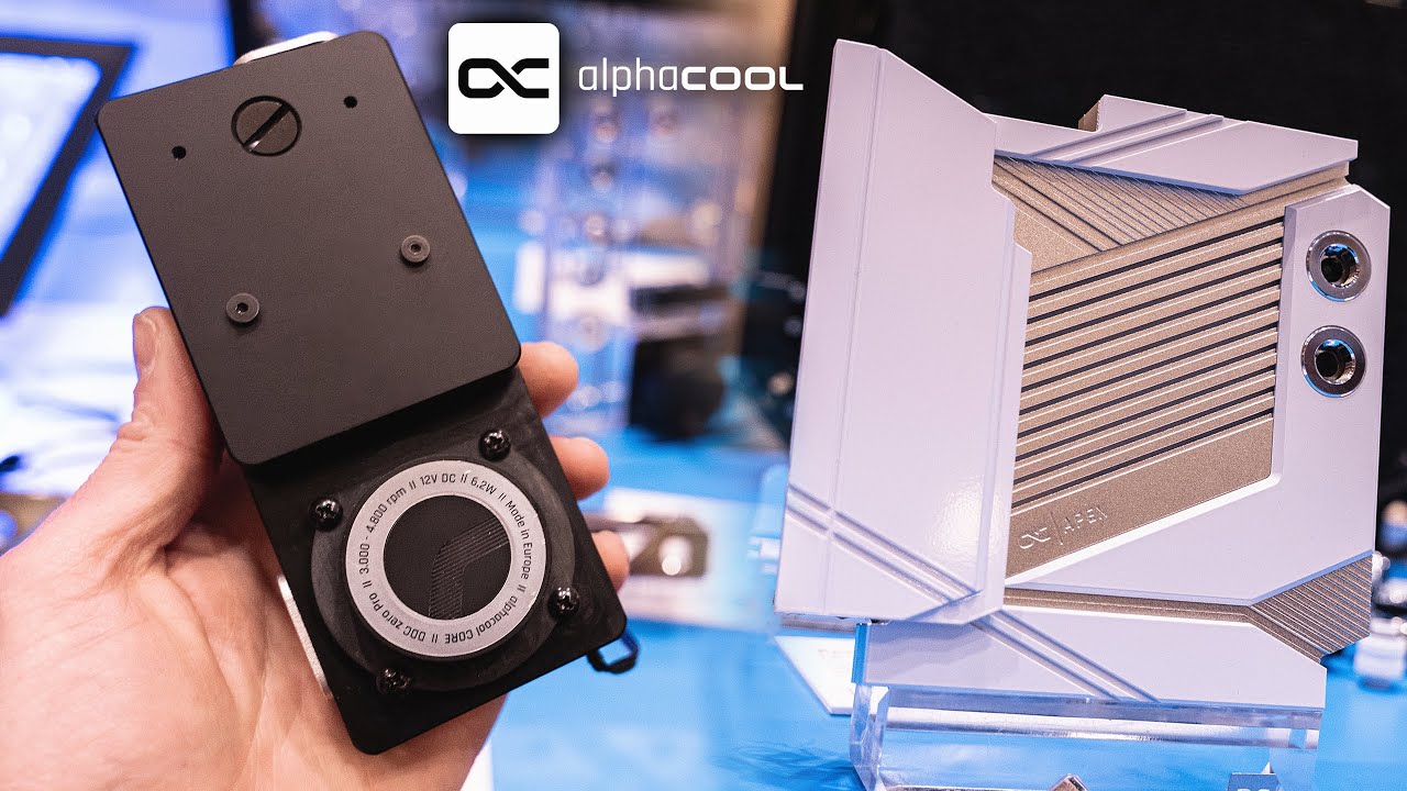 Микронасосы! | Блоки Epic - Alphacool спешит на помощь!
