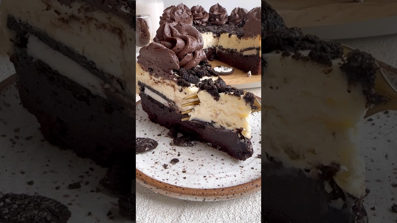 Oreo Brownie Cheesecake