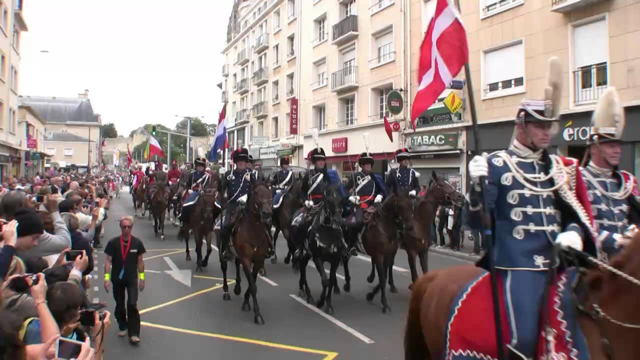 Jeux Équestres Mondiaux. Parade en ville. Caen 2014.