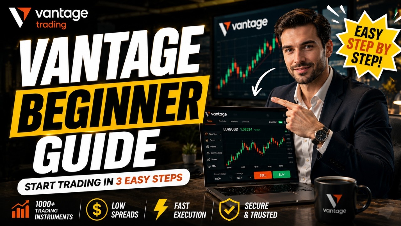 How To Trade On Vantage For Beginners | Full Tutorial (2026)