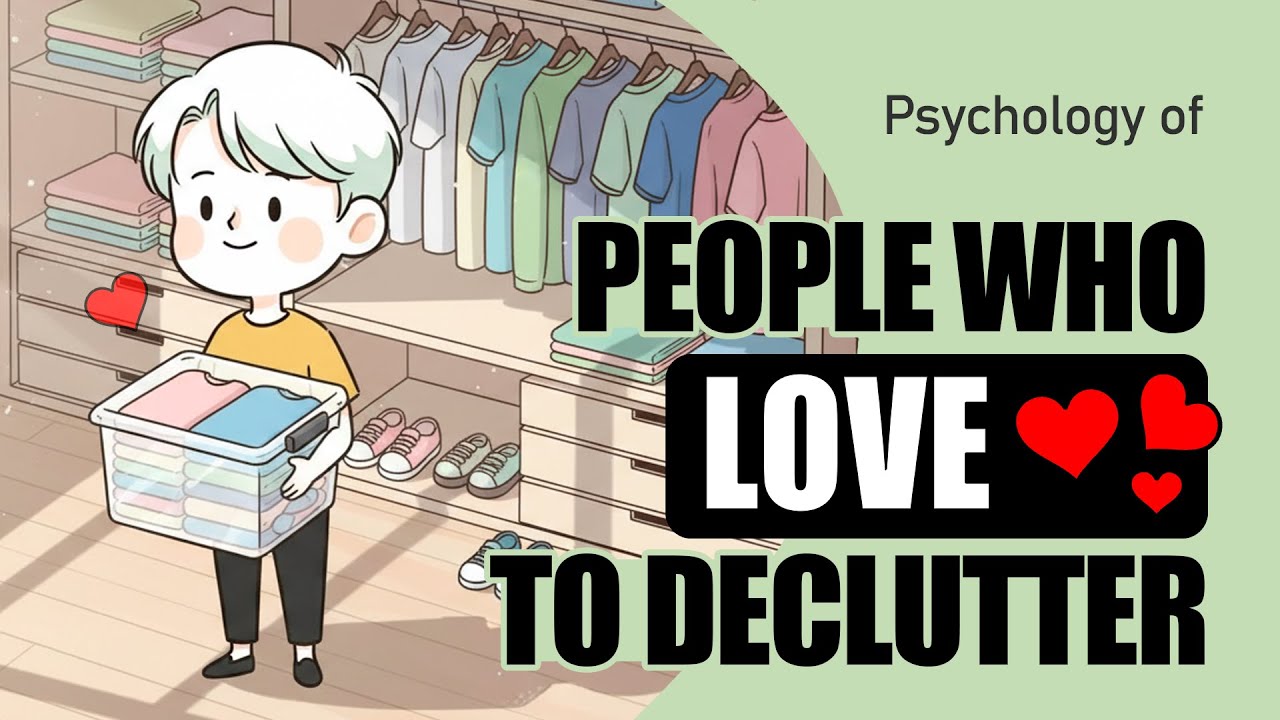 Psychology of People Who Love To Declutter
