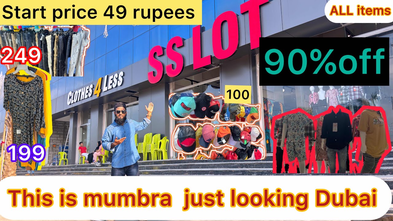 2024 ka sabse bada dhamaka mumbra SS LOT mini mall just looking Dubai mall start price 49 rupees 😱🔥