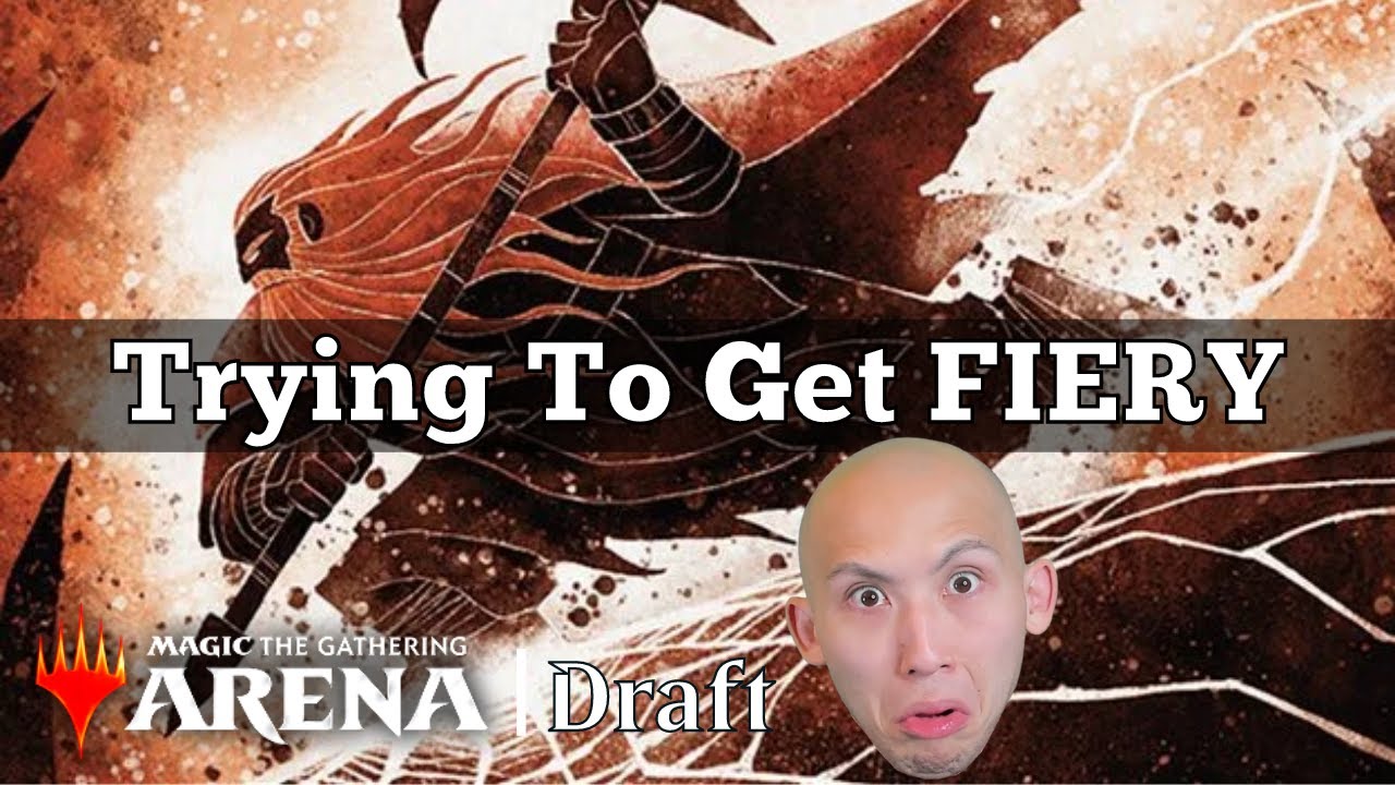 Trying To Get FIERY | Wilds Of Eldraine Draft | MTG Arena
