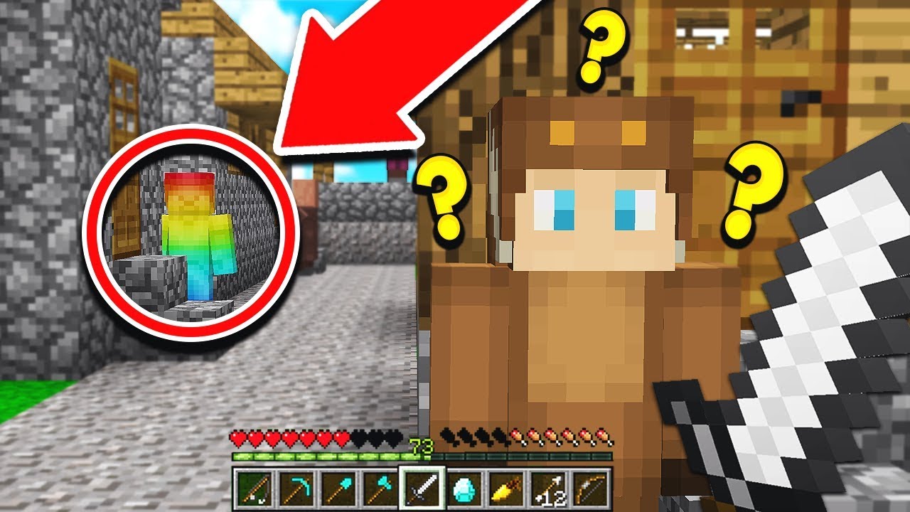 RAINBOW STEVE FOUND IN MINECRAFT /W MOOSECRAFT! (SCARIEST VIDEO EVER!)