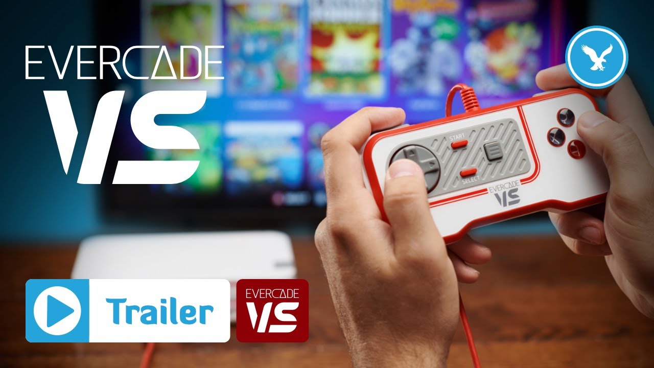 Evercade VS Console Official UI Preview Trailer