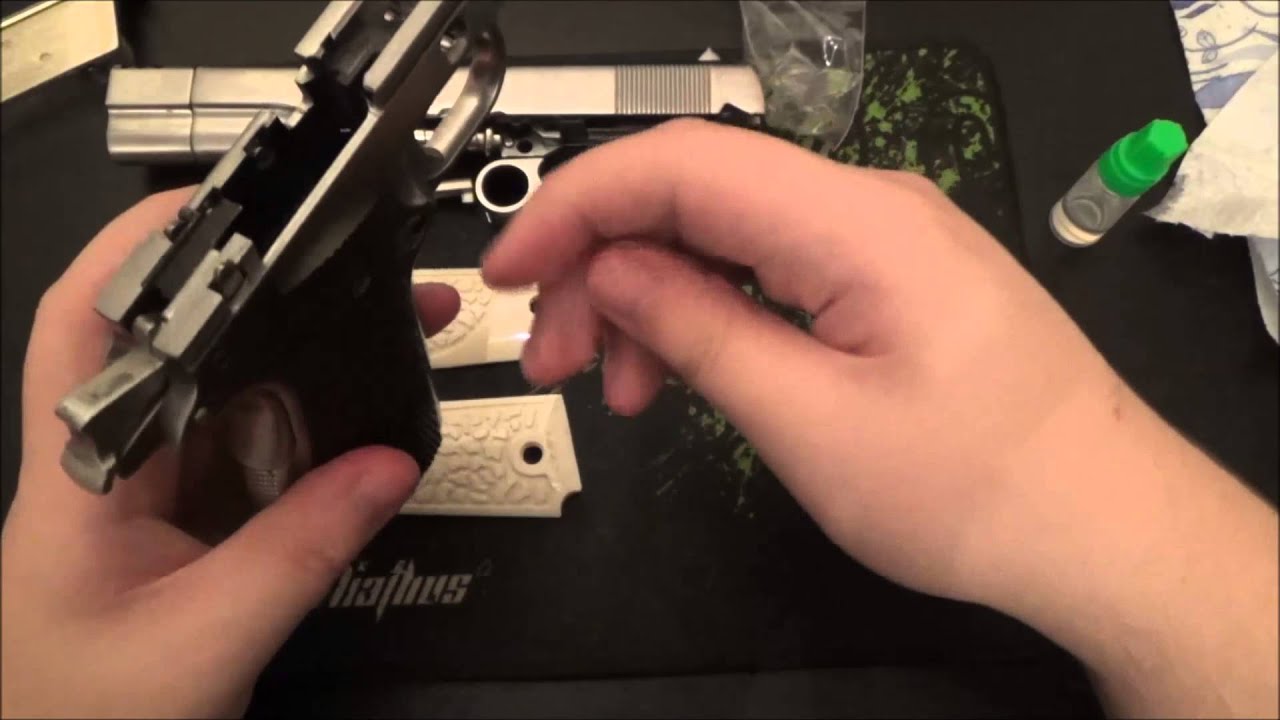 Airsoft Pistol Maintenance - Whisper/Sounds (ASMR)