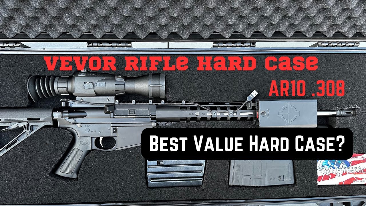 Affordable Heavy Duty Rifle Case | 42in Rifle Case | Incredible Value @ $100