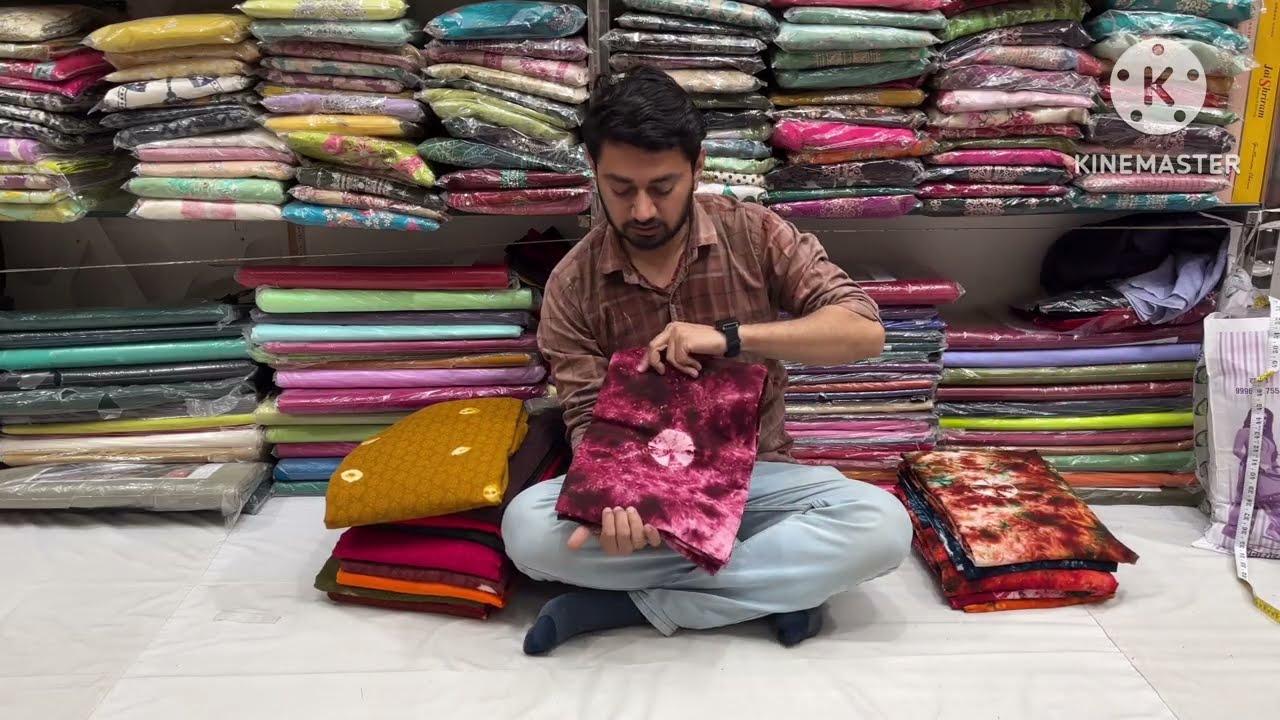 350में जयपुरी कॉटन टाई डाई वाला सुपरहिट सूट 👉🏻9996677554