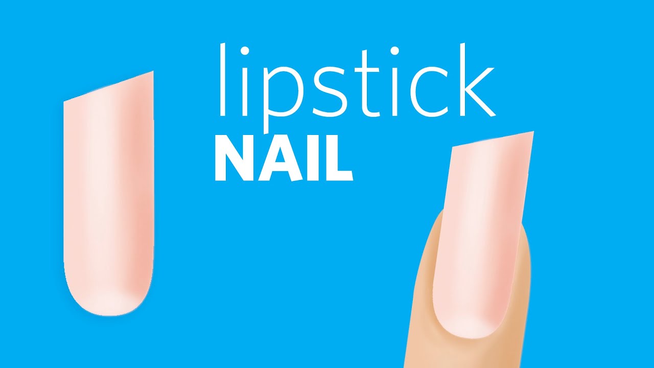 How to File a Lipstick Nail Shape
