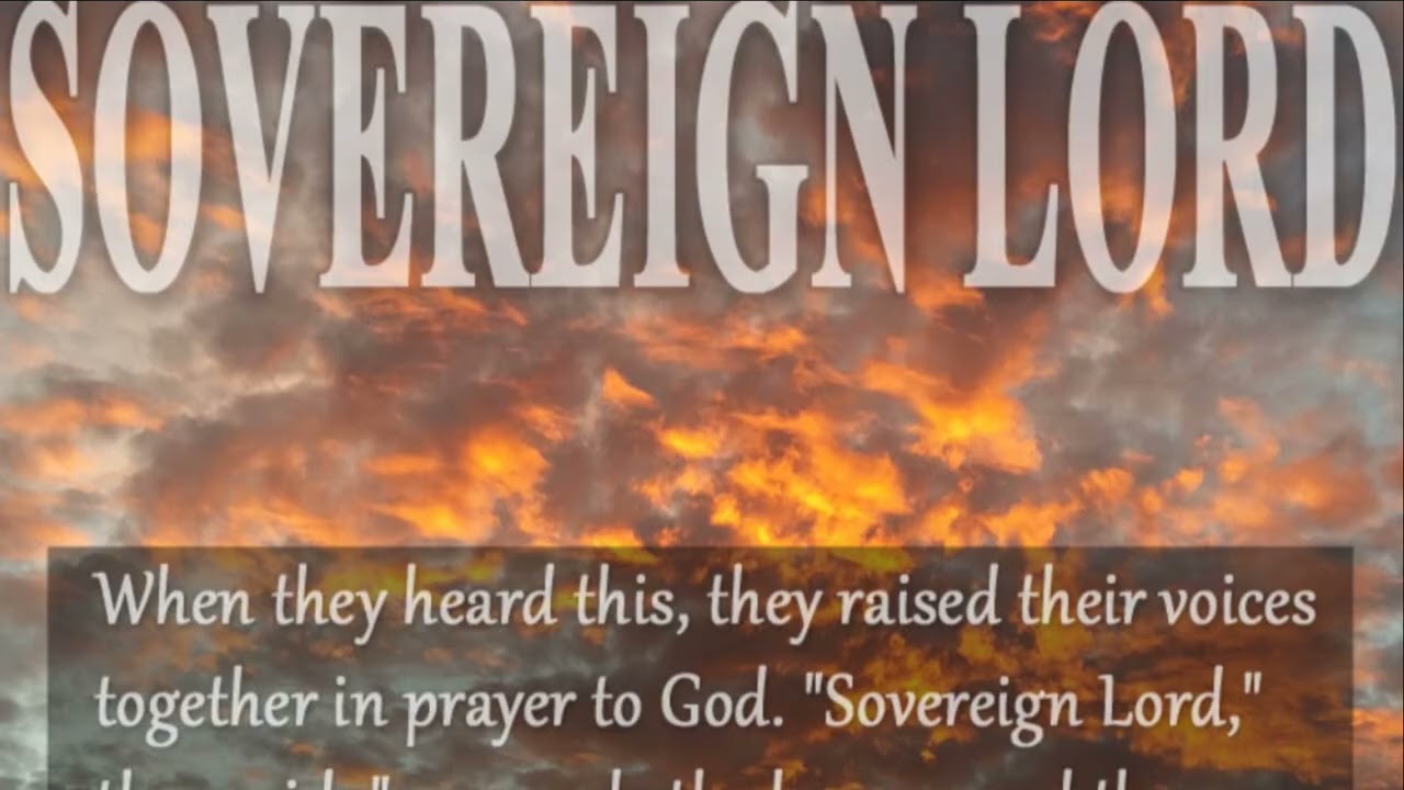 The Sovereign Lord (worship song)