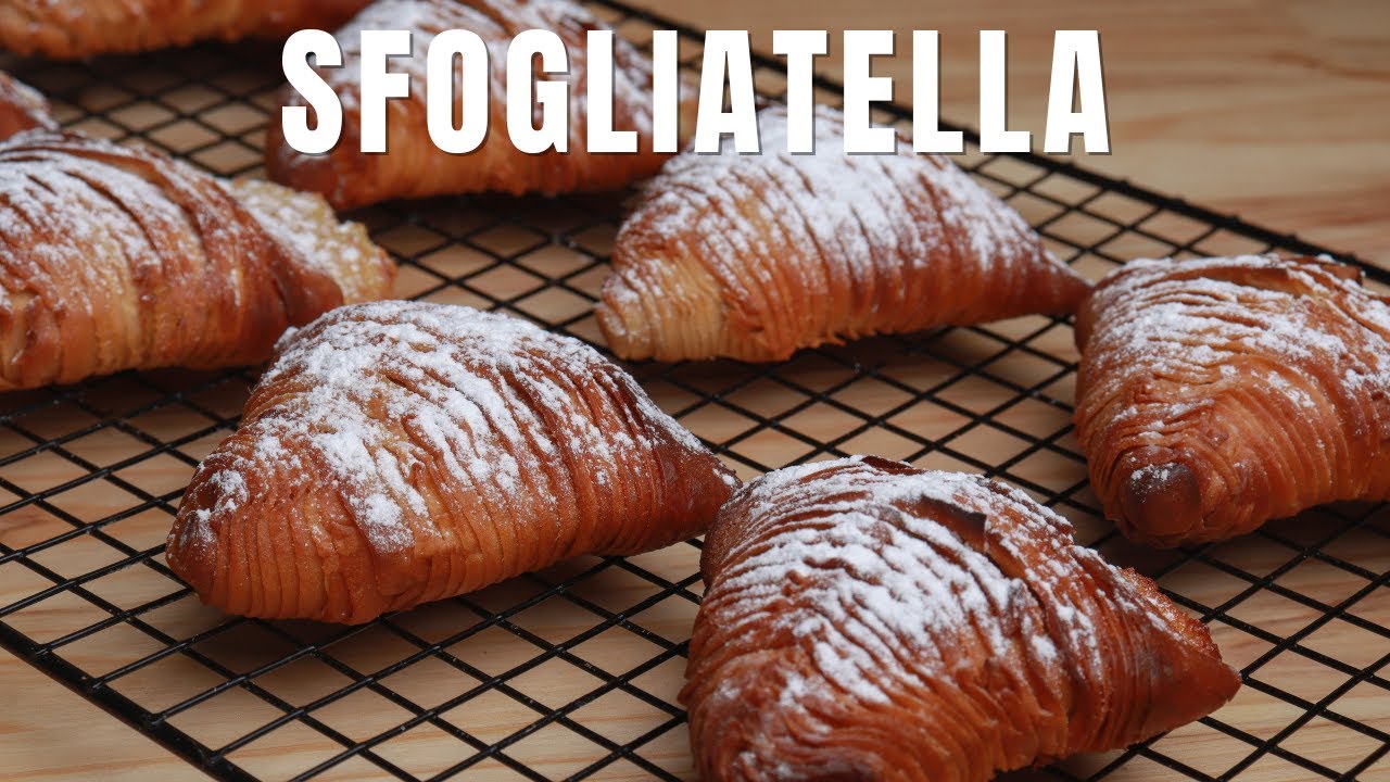 El hojaldre Italiano se llama Sfogliatella Riccia
