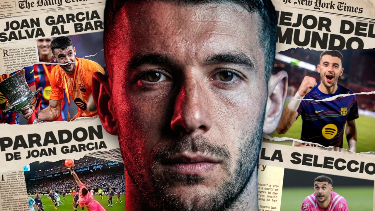Joan García se está convirtiendo exactamente en lo que el Barcelona necesitaba..