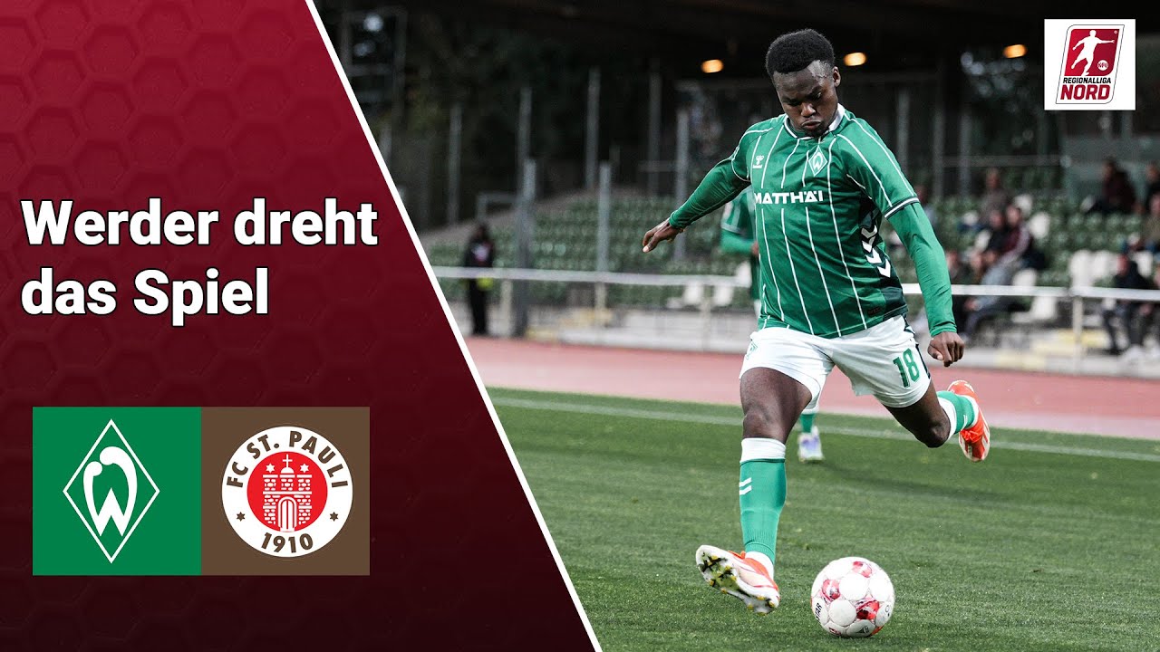 SV Werder Bremen U23 - FC St. Pauli U23 | Regionalliga Nord | 20. Spieltag 2025/26
