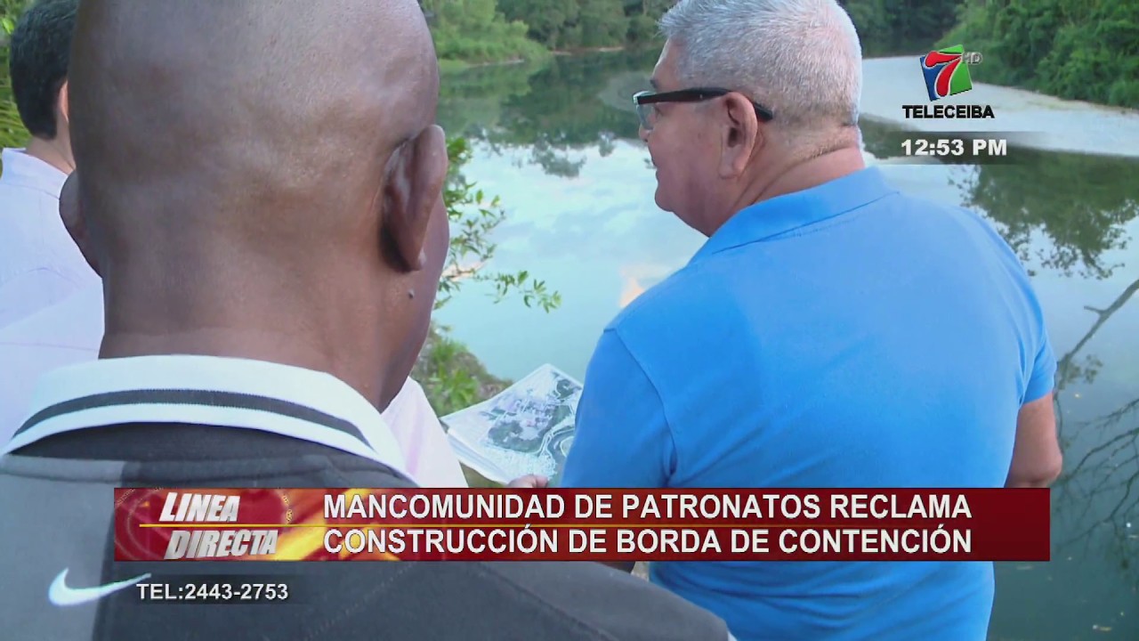 Mancomunidad de patronatos reclama construcción de borda de contención en el río Danto en La Ceiba