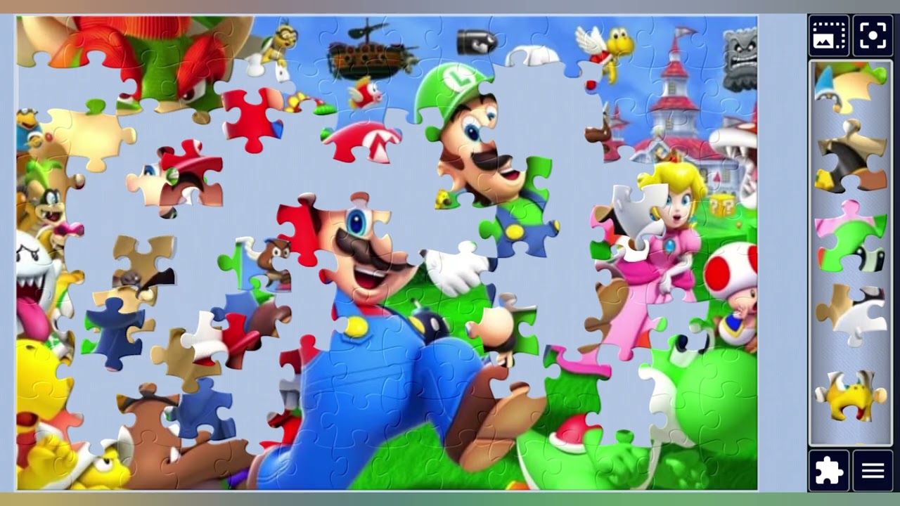 Super Mario Universe:All Stars Unite🤠🤠👑👾☠️💀👿🌟//PuzzleCrafts Studio🧩🧩//Fun with puzzles Game🧩🧩//